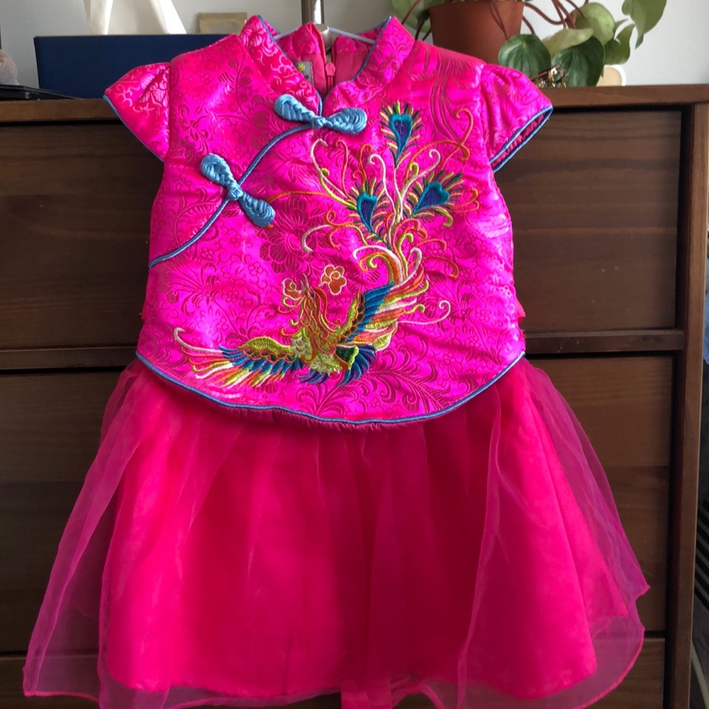 3-4T Traditional China Doll dress